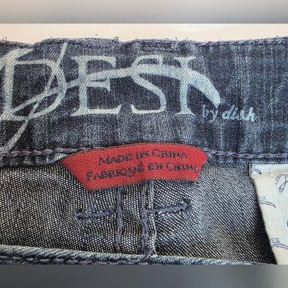 Desi Slouchy Straight Leg Womens Jeans 30 Waist/ 33 Leg - Picture 4 of 12